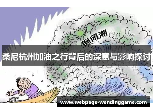 桑尼杭州加油之行背后的深意与影响探讨